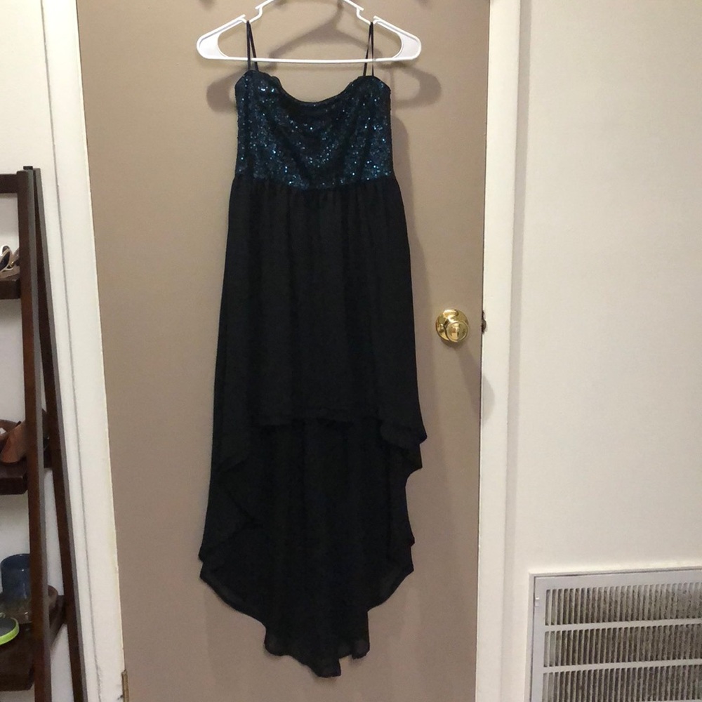 Sparkly high low dress